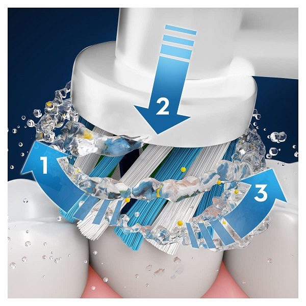 مسواك برقي اورال بي مدل D100.413.1 تيپ 3757 مناسب دندان های حساس